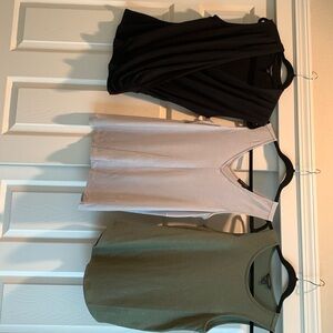 Banana Republic sleeveless shirts